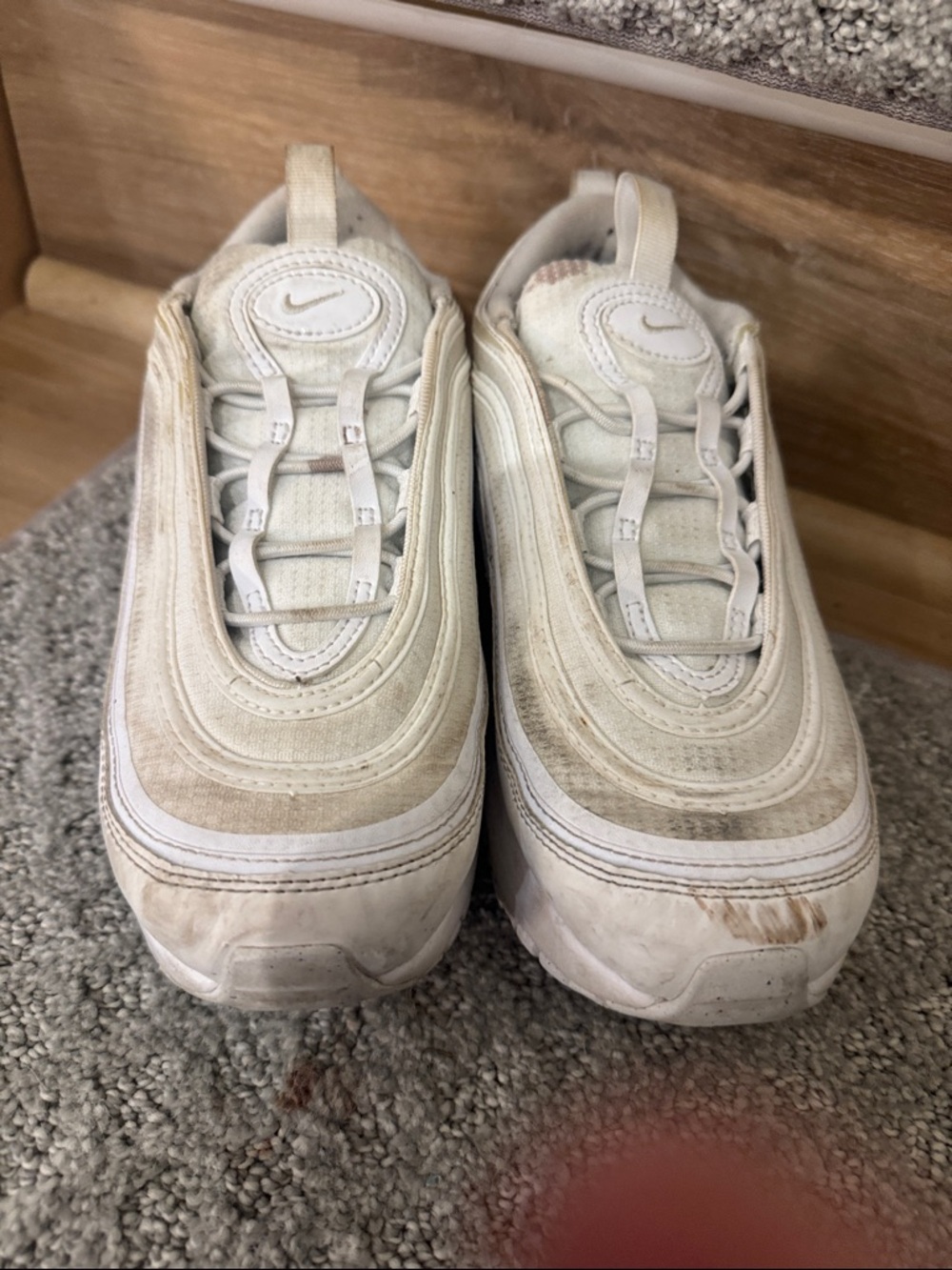 Nike Low-Top Sneakers in Cream